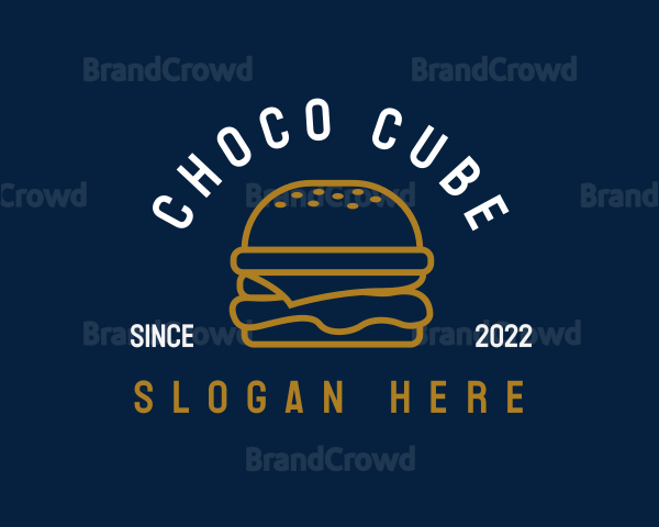 Burger Meal Snack Logo