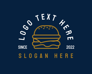 Burger Meal Snack Logo