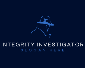 Investigator - Detective Investigator Guy logo design