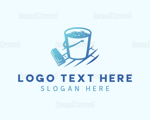 Brush & Bucket Cleaning Logo