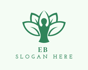 Leaf Yoga Meditation Logo