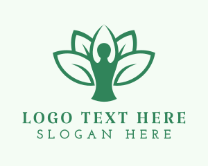 Leaf Yoga Meditation Logo