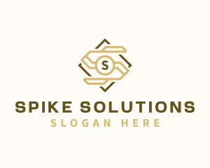 Professional Agency Letter S logo design