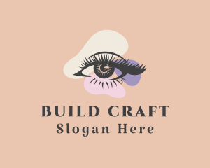 Beauty Eyelashes Makeup logo design