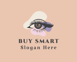 Beauty Eyelashes Makeup logo design