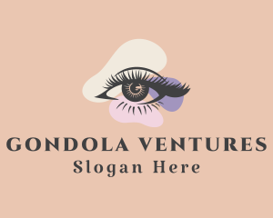 Beauty Eyelashes Makeup logo design