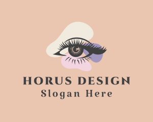 Beauty Eyelashes Makeup logo design