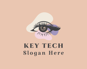 Beauty Eyelashes Makeup logo design