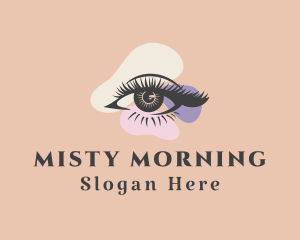 Beauty Eyelashes Makeup logo design