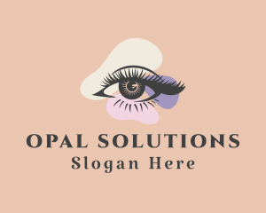 Beauty Eyelashes Makeup logo design