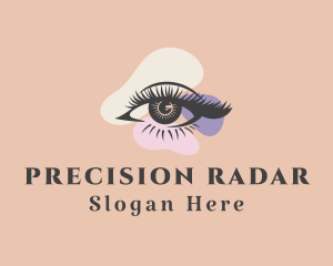 Beauty Eyelashes Makeup logo design