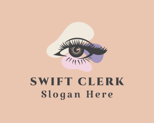 Beauty Eyelashes Makeup logo design