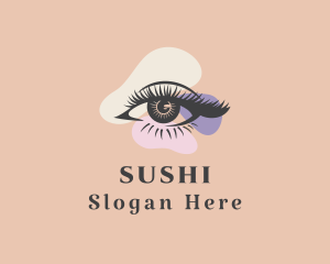 Beauty Eyelashes Makeup logo design