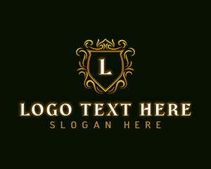 Luxury - Crest Shield Ornamental logo design