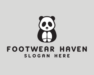 Panda Shoe Sole logo design