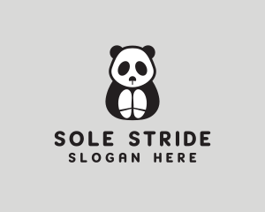 Panda Shoe Sole logo design