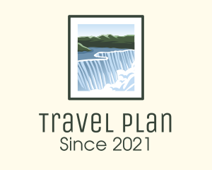 Itinerary - Niagara Falls Frame logo design