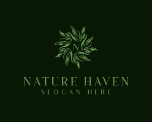 Environmental Nature Wellness logo design