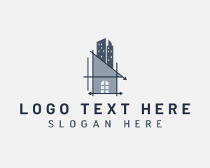 Residential - Architect House Building logo design