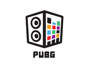 Nightclub - Colorful Stereo Box logo design