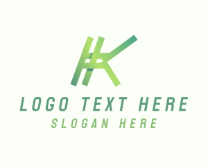 Tech Company Letter K Logo