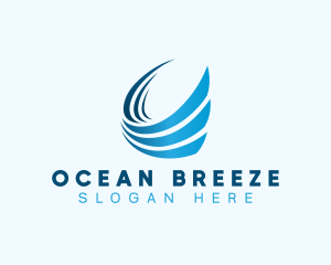 Air Breeze Cooling logo design