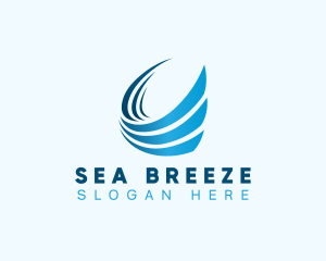 Air Breeze Cooling logo design