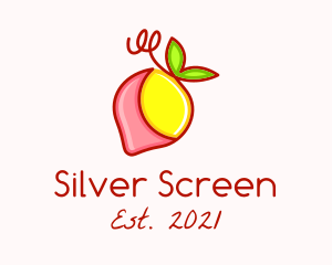 Fruit Shop - Strawberry Lemonade Fruit logo design