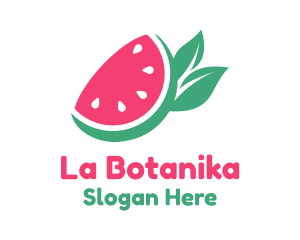Vegan Watermelon Fruit Stand  Logo