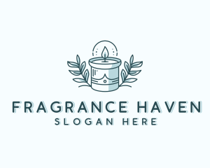 Scented - Scented Candle Spa logo design