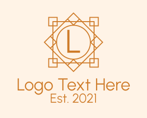 Decorative - Decorative Geometric Letter logo design