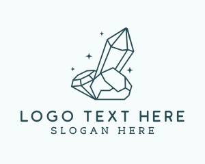 Precious - Diamond Gem Jewelry logo design