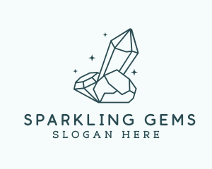 Diamond Gem Jewelry logo design