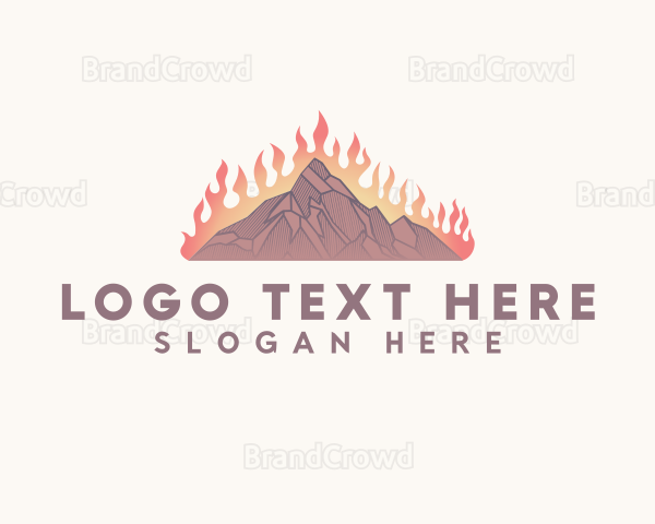 Burning Mountain Outdoor Logo