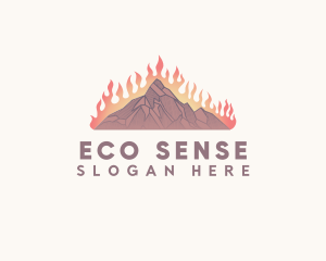 Climate - Burning Mountain Outdoor logo design