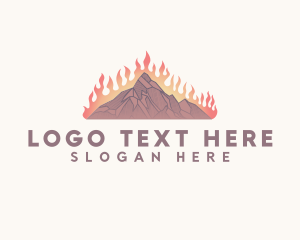 Burning Mountain Outdoor  Logo