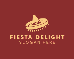 Fiesta - Sombrero Mexican Hat logo design