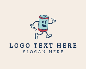 Beverage - Retro Soda Drink logo design