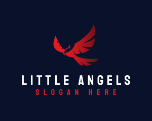 Aviation - Bird Eagle Wing logo design