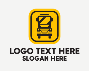 Truck Traffic Sign Logo