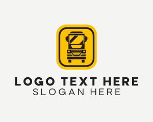 Movers - School Bus Signage logo design