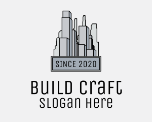 Urban City Buildings  logo design