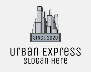 Urban City Buildings  logo design