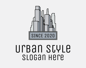 Urban City Buildings  logo design