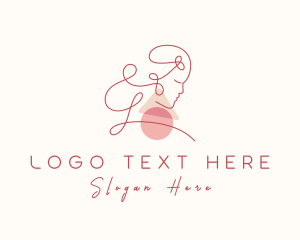 Glamorous - Woman Beauty Boutique logo design