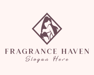 Sexy Woman Lingerie logo design