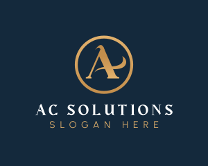 Professional Enterprise Company Letter A logo design