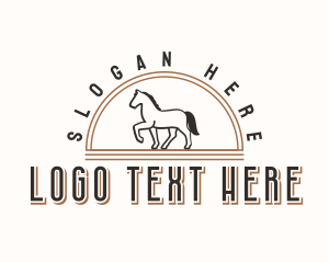 Trotting Horse Ranch Logo