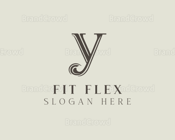 Classic Stylish Letter Y Logo