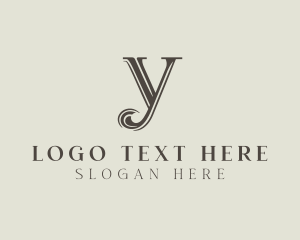 Elegant - Classic Stylish Letter Y logo design